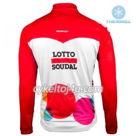 Cykeltrøje 2018 Lotto Soudal N001 Vinter Thermal Fleece